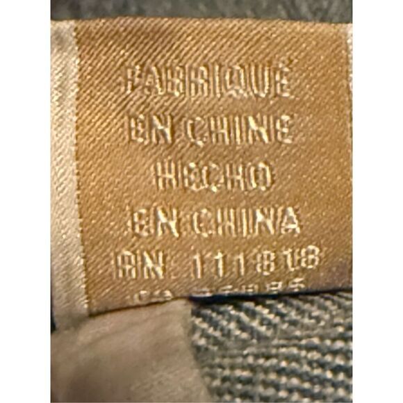 Michael Kors Womens High Rise Frayed Hem Straight Jeans Light Wash Blue Size 20W - Picture 12 of 12